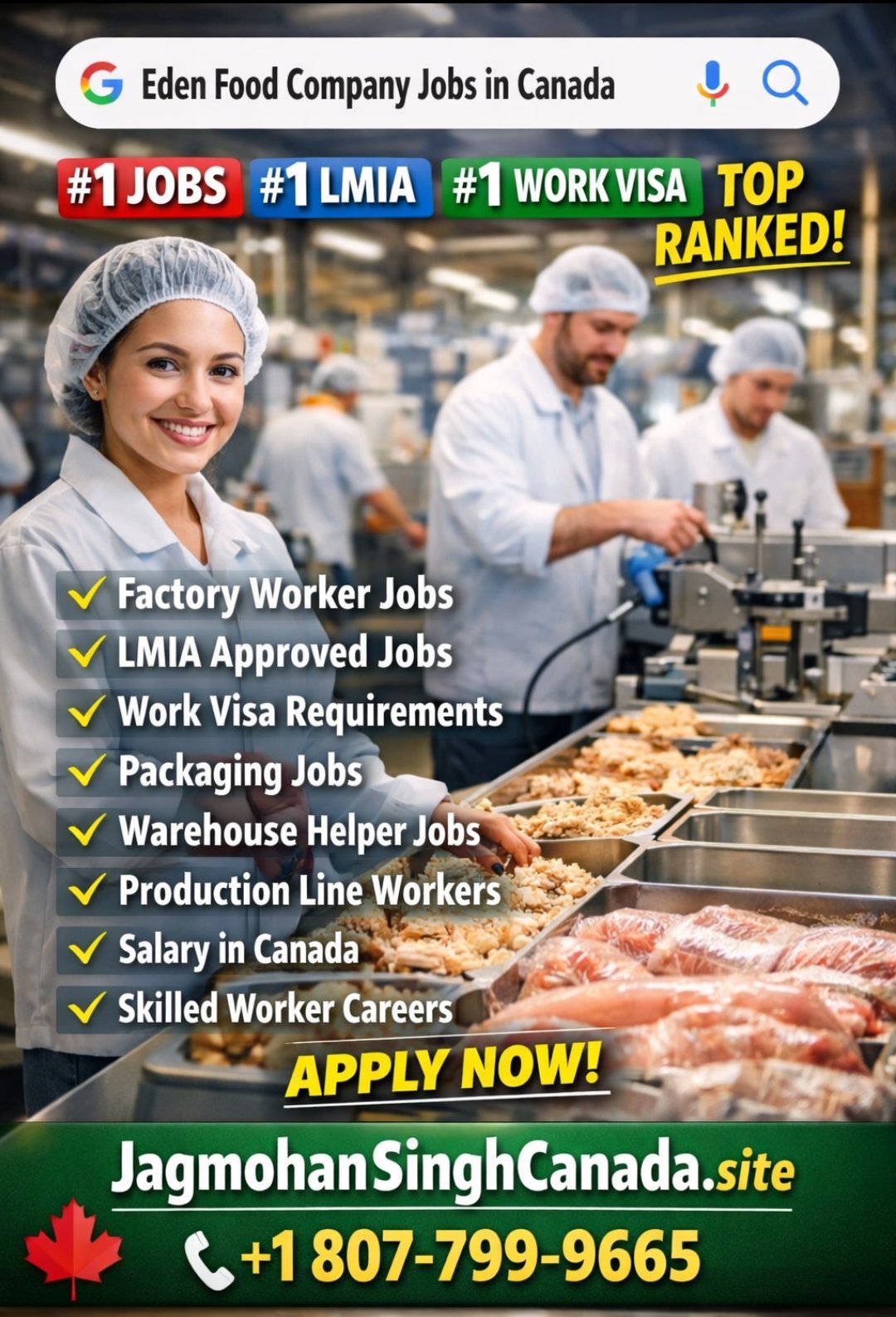 Eden Food Company Jobs 2026 in Canada – Apply Online for LMIA Approved Factory and Packaging Jobs with Visa Support